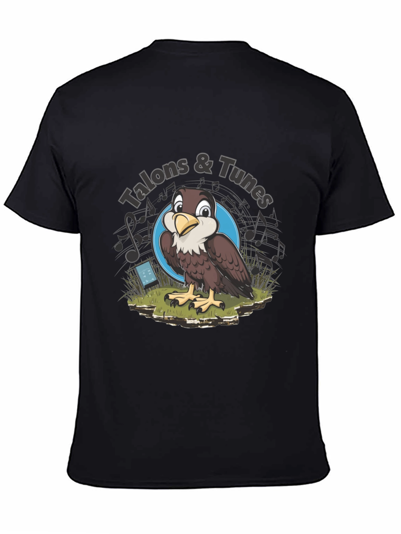 Talons & Tunes Graphic T-Shirt - Falcon Lovers Tee