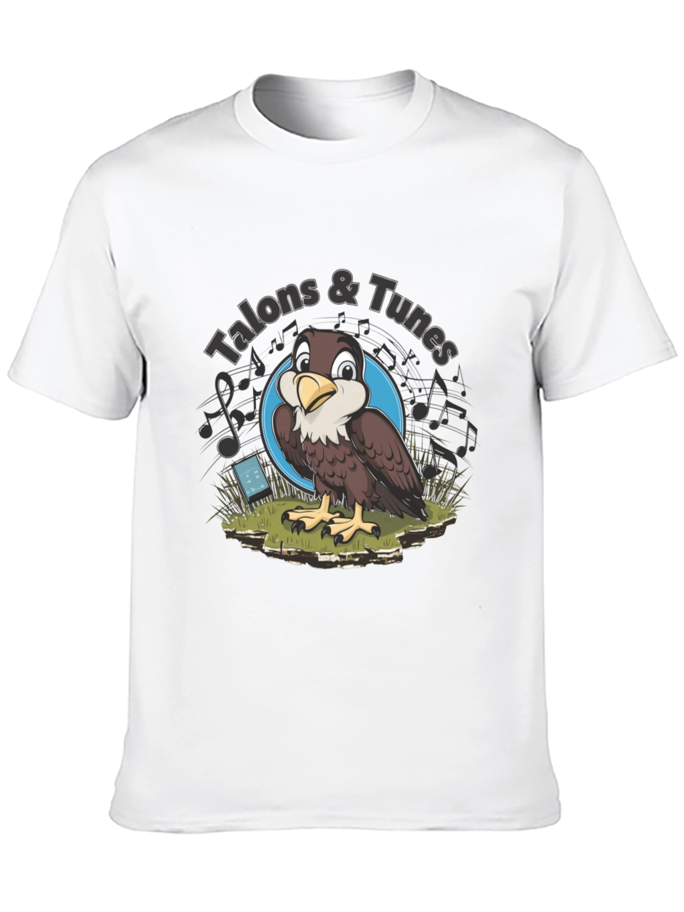 Talons & Tunes Graphic T-Shirt - Falcon Lovers Tee