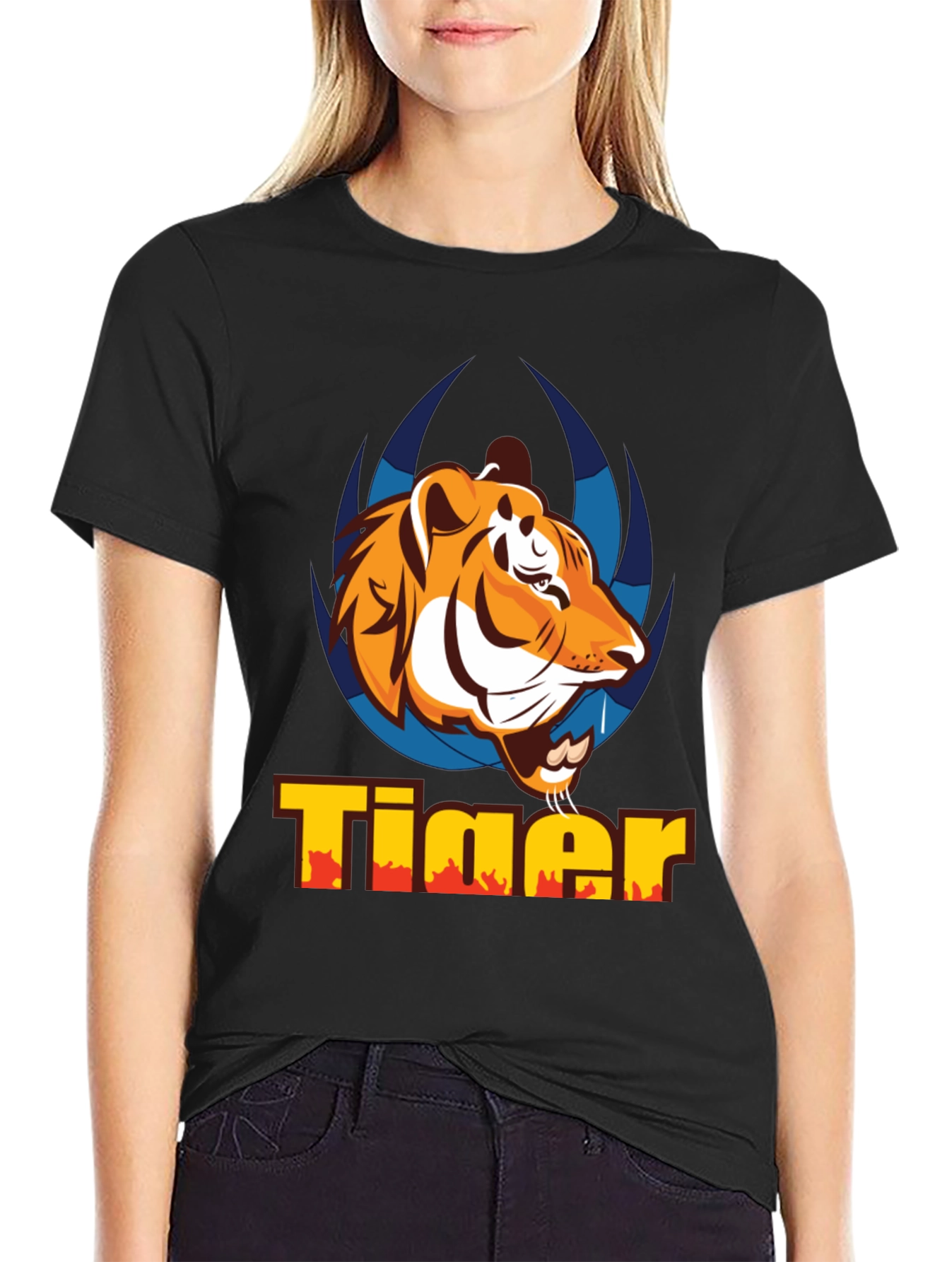 Tiger Graphic Tee - Bold & Unique Design