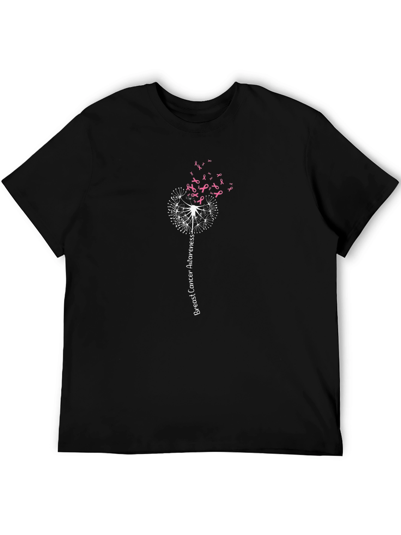Breast Cancer Awareness Dandelion T-Shirt