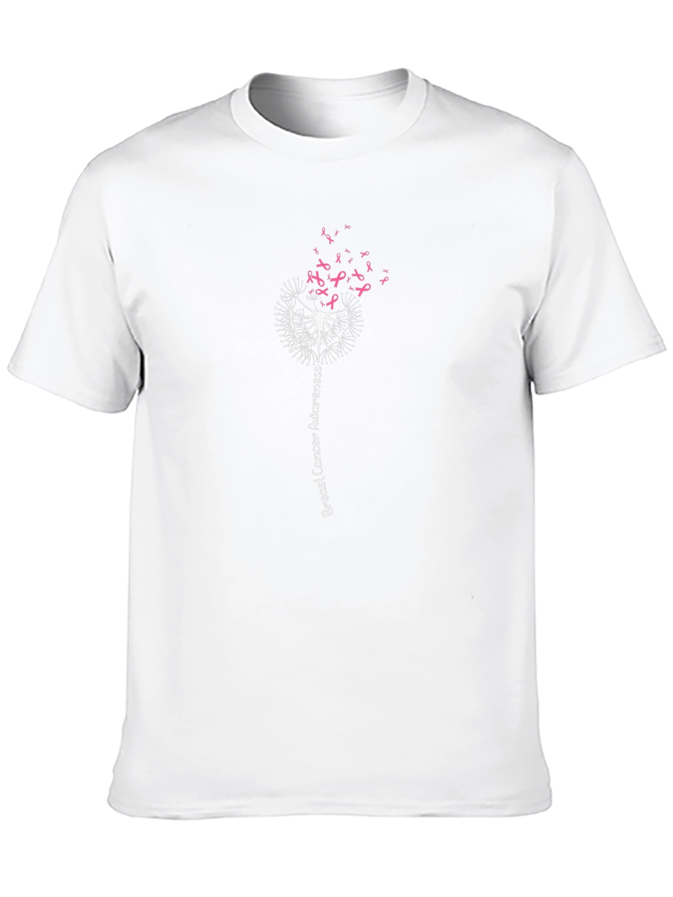 Breast Cancer Awareness Dandelion T-Shirt