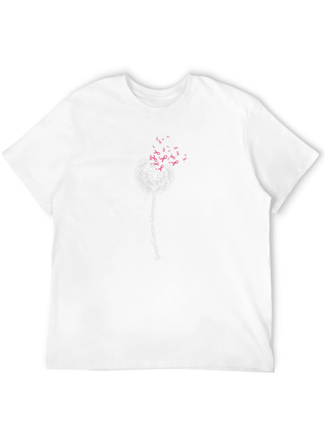 Breast Cancer Awareness Dandelion T-Shirt