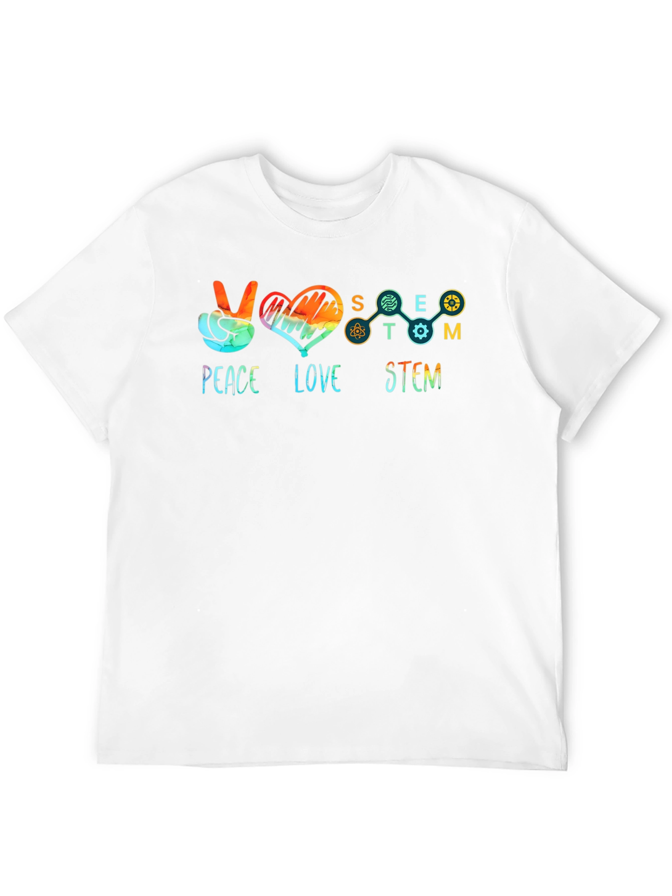 Peace Love STEM T-Shirt