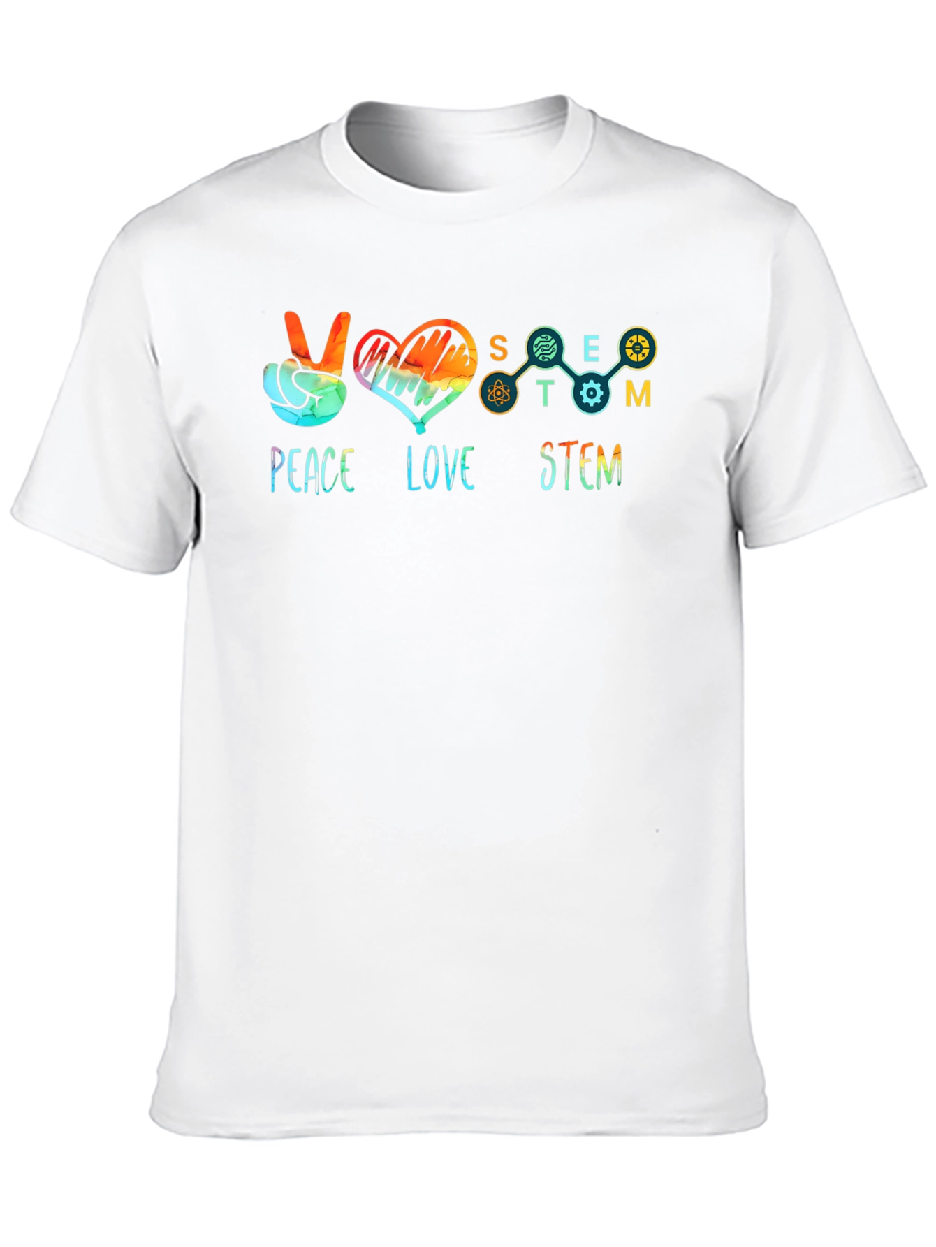 Peace Love STEM T-Shirt