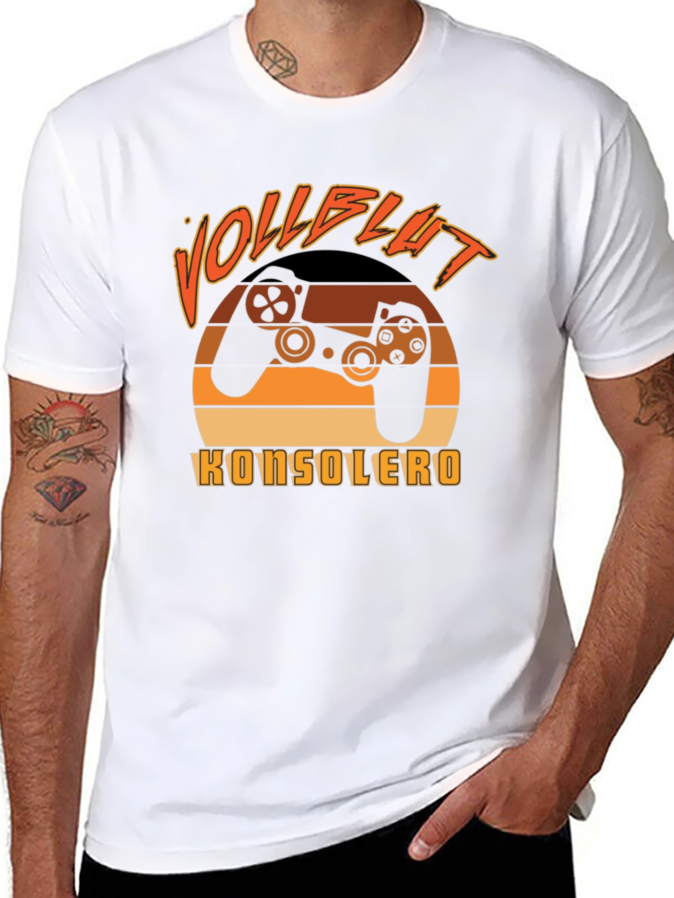 Vollblut Konsolero Gamer T-Shirt