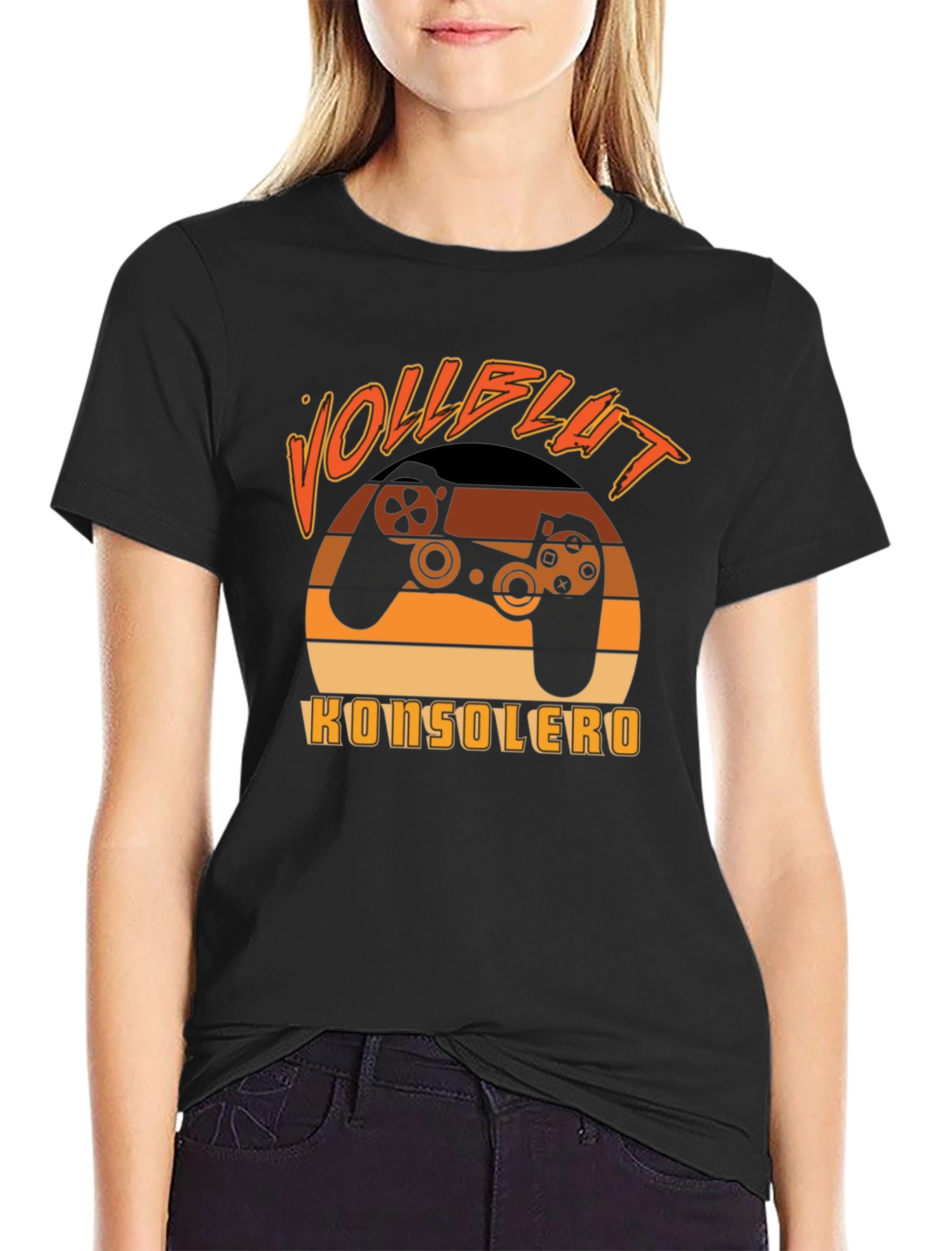 Vollblut Konsolero Gamer T-Shirt