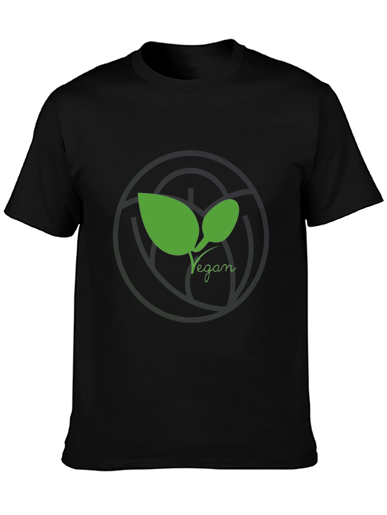 Vegan Leaf T-Shirt - Eco Friendly Style