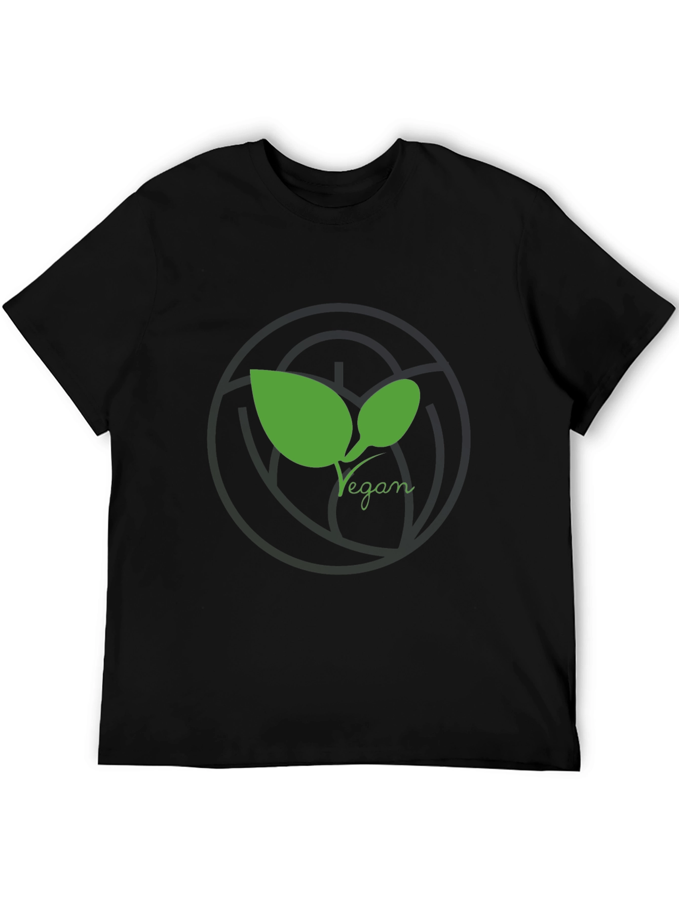 Vegan Leaf T-Shirt - Eco Friendly Style