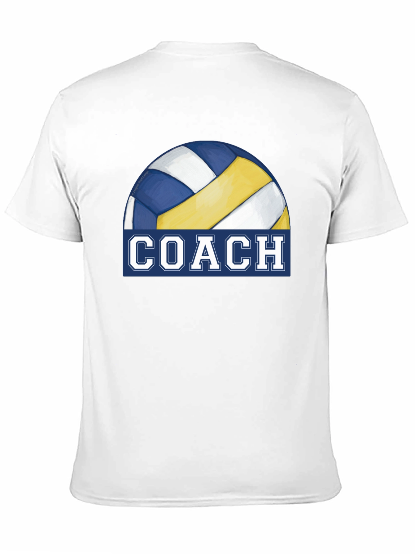 Volleyball Coach T-Shirt - Black