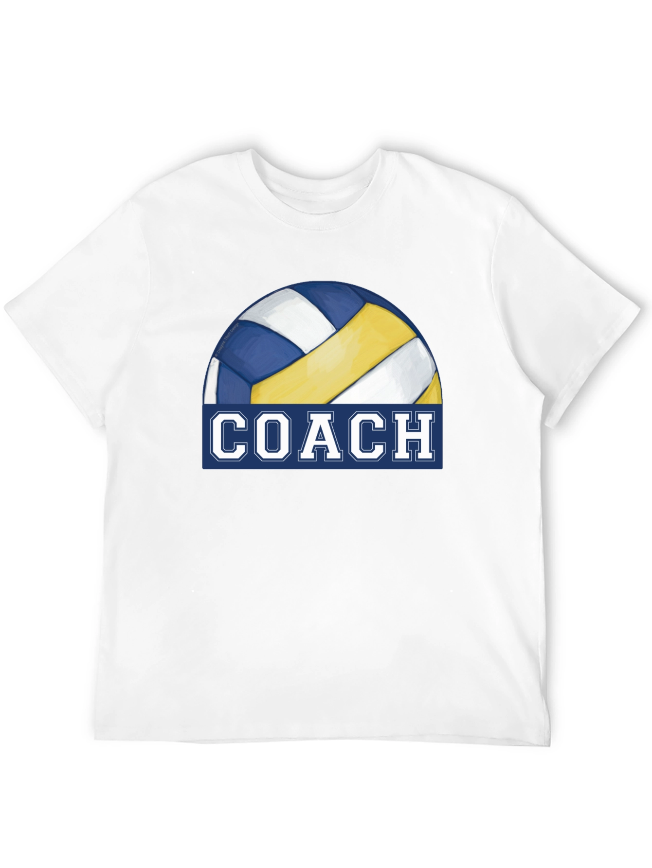 Volleyball Coach T-Shirt - Black