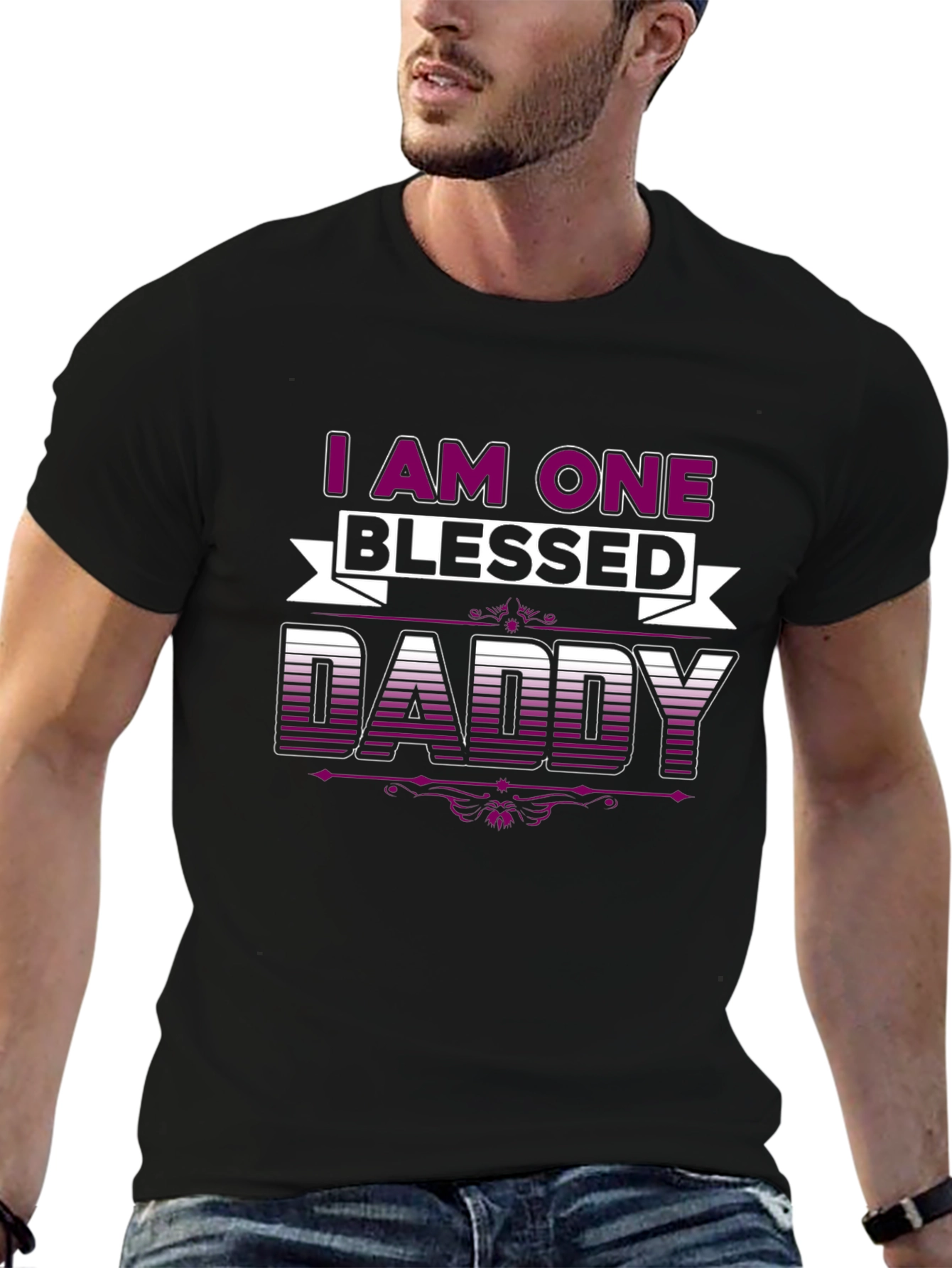 Blessed Daddy Graphic T-Shirt