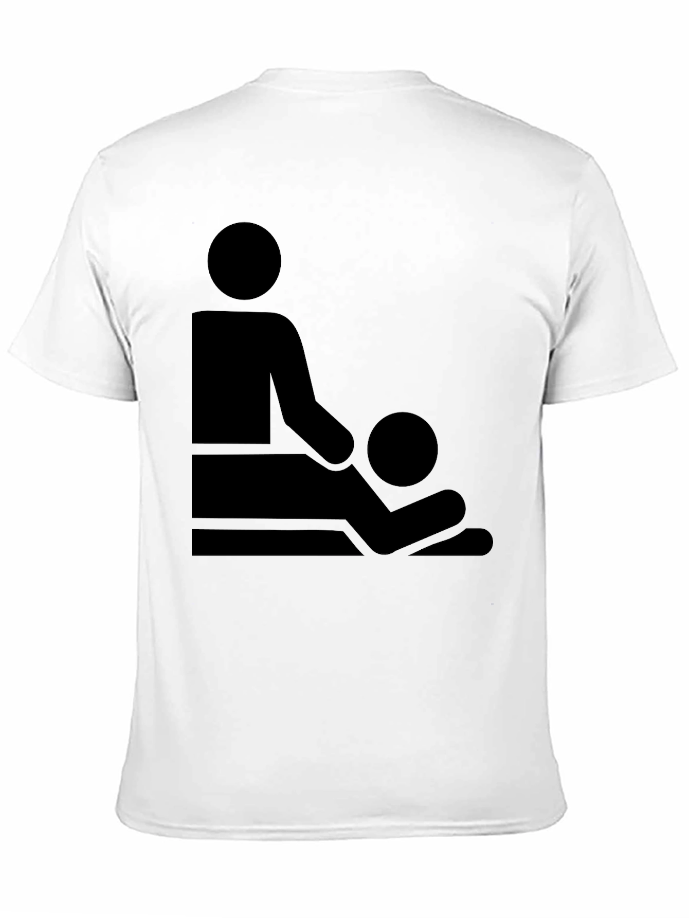 Massage Therapy Graphic T-Shirt - Black