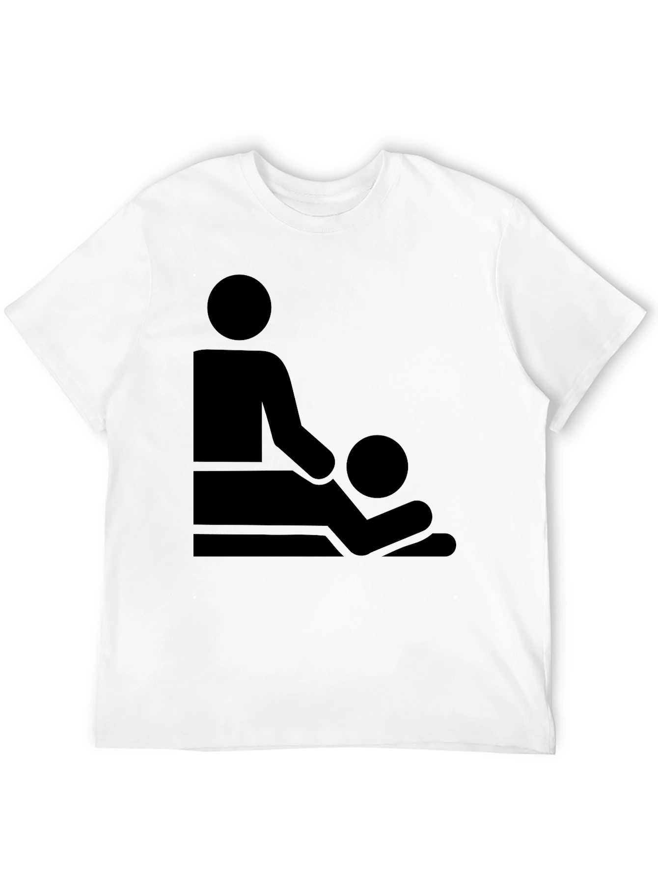 Massage Therapy Graphic T-Shirt - Black