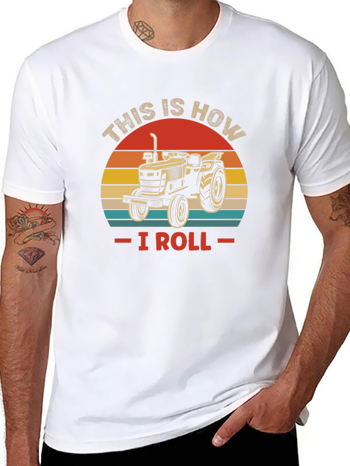 This is How I Roll Tractor T-Shirt