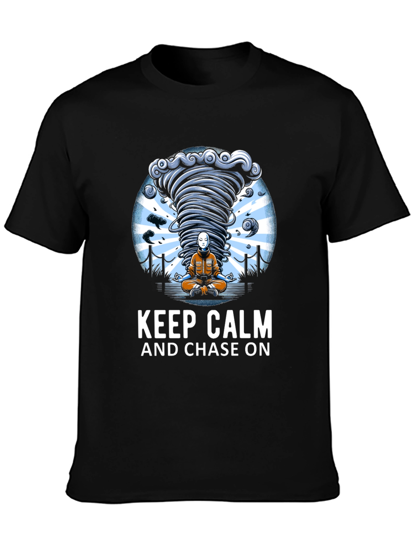 Keep Calm & Chase On Tornado T-Shirt