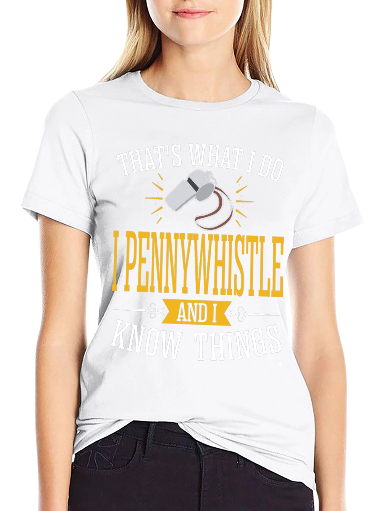 I Pennywhistle Funny Graphic T-Shirt