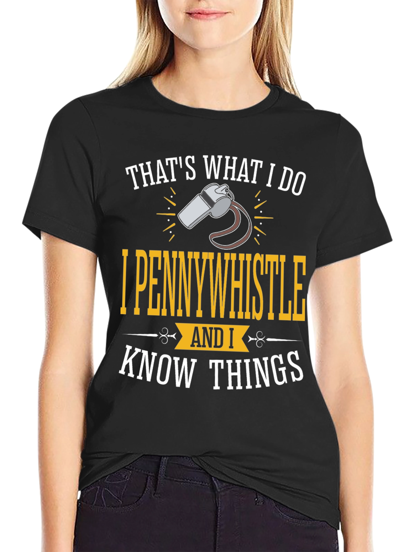 I Pennywhistle Funny Graphic T-Shirt