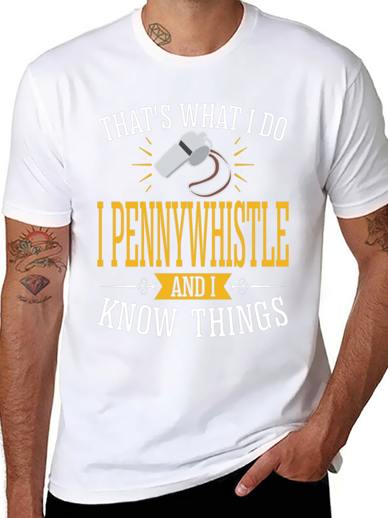 I Pennywhistle Funny Graphic T-Shirt