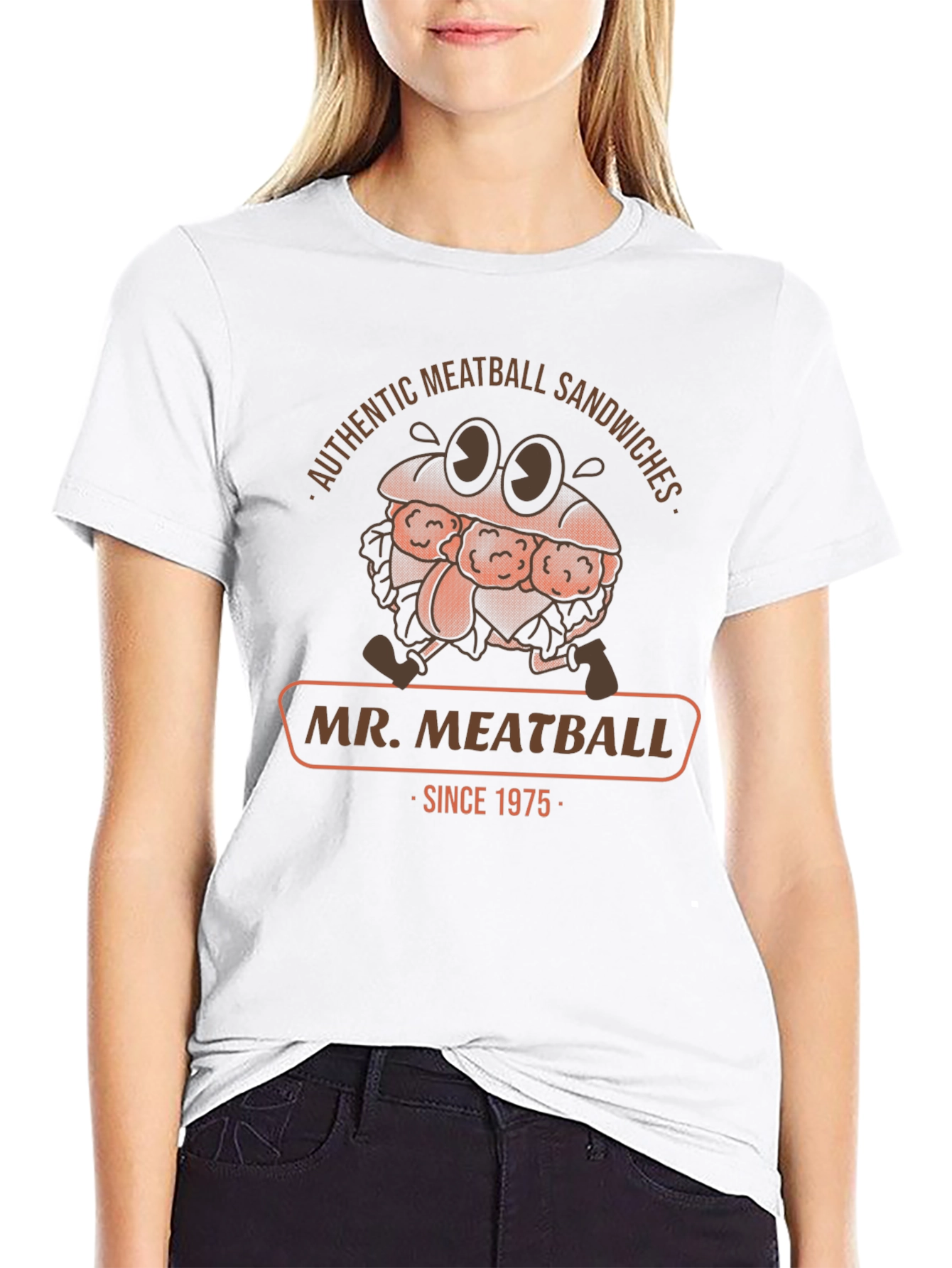 Mr. Meatball Authentic Sandwich Tee