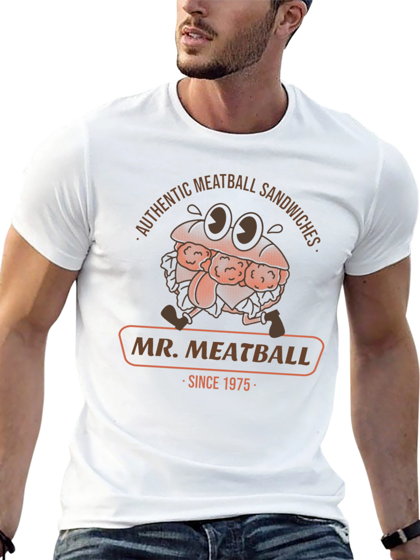 Mr. Meatball Authentic Sandwich Tee