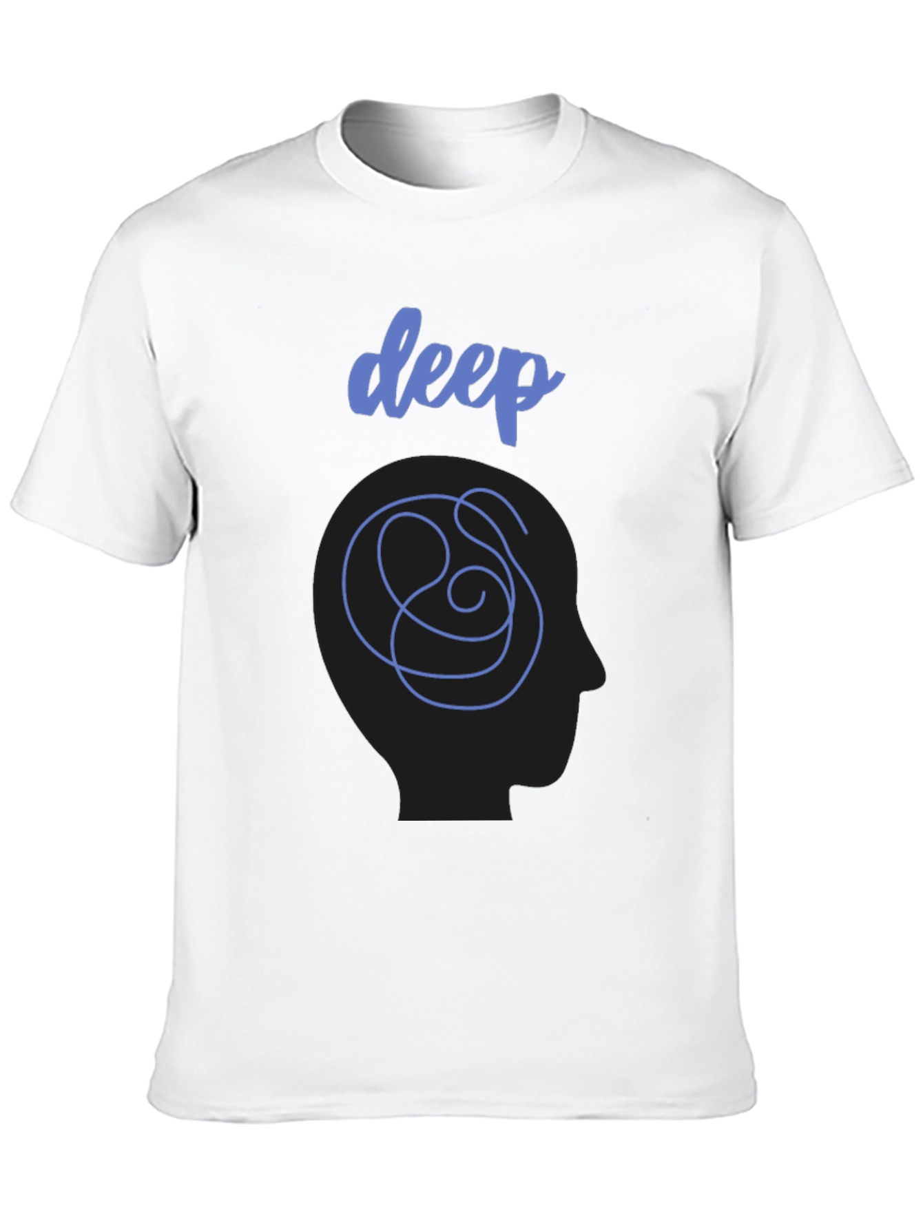Deep Thought Graphic T-Shirt - Black