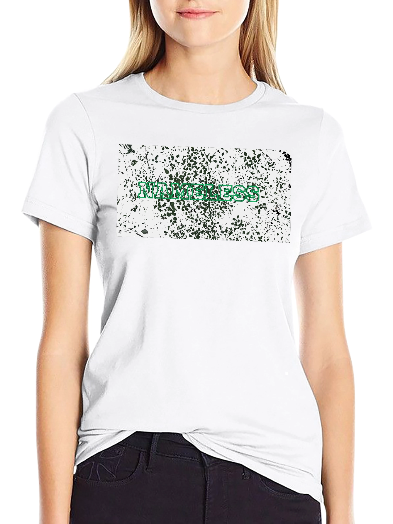 Abstract Graphic Print Tee - Relaxed Fit