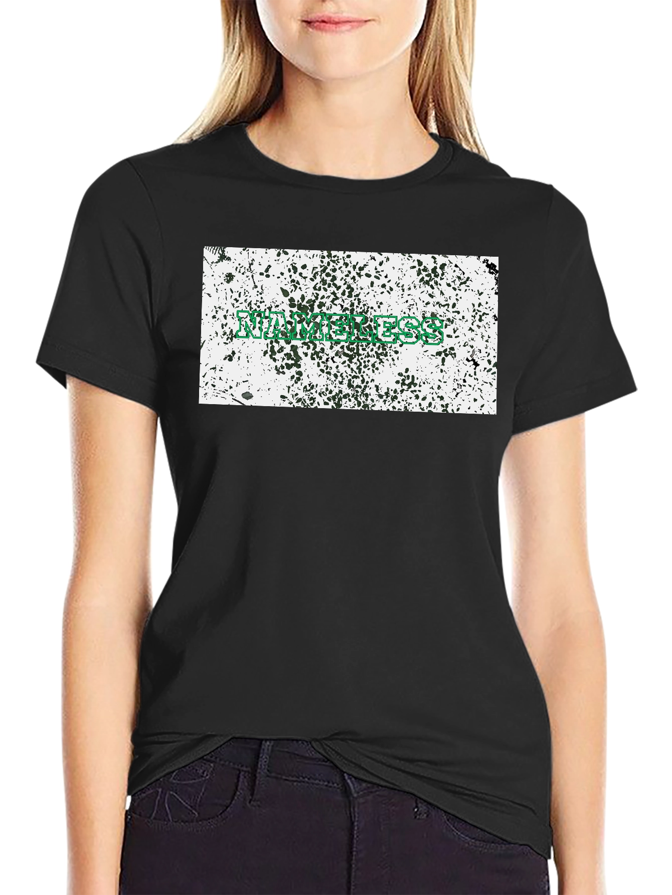 Abstract Graphic Print Tee - Relaxed Fit