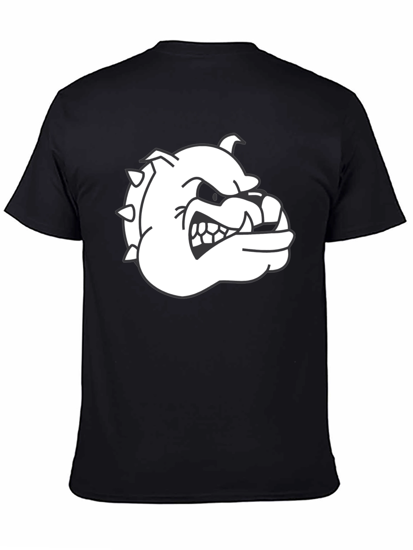 Graphic Bulldog Black T-Shirt