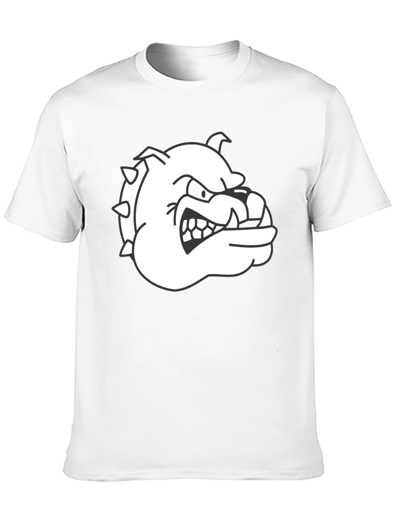 Graphic Bulldog Black T-Shirt