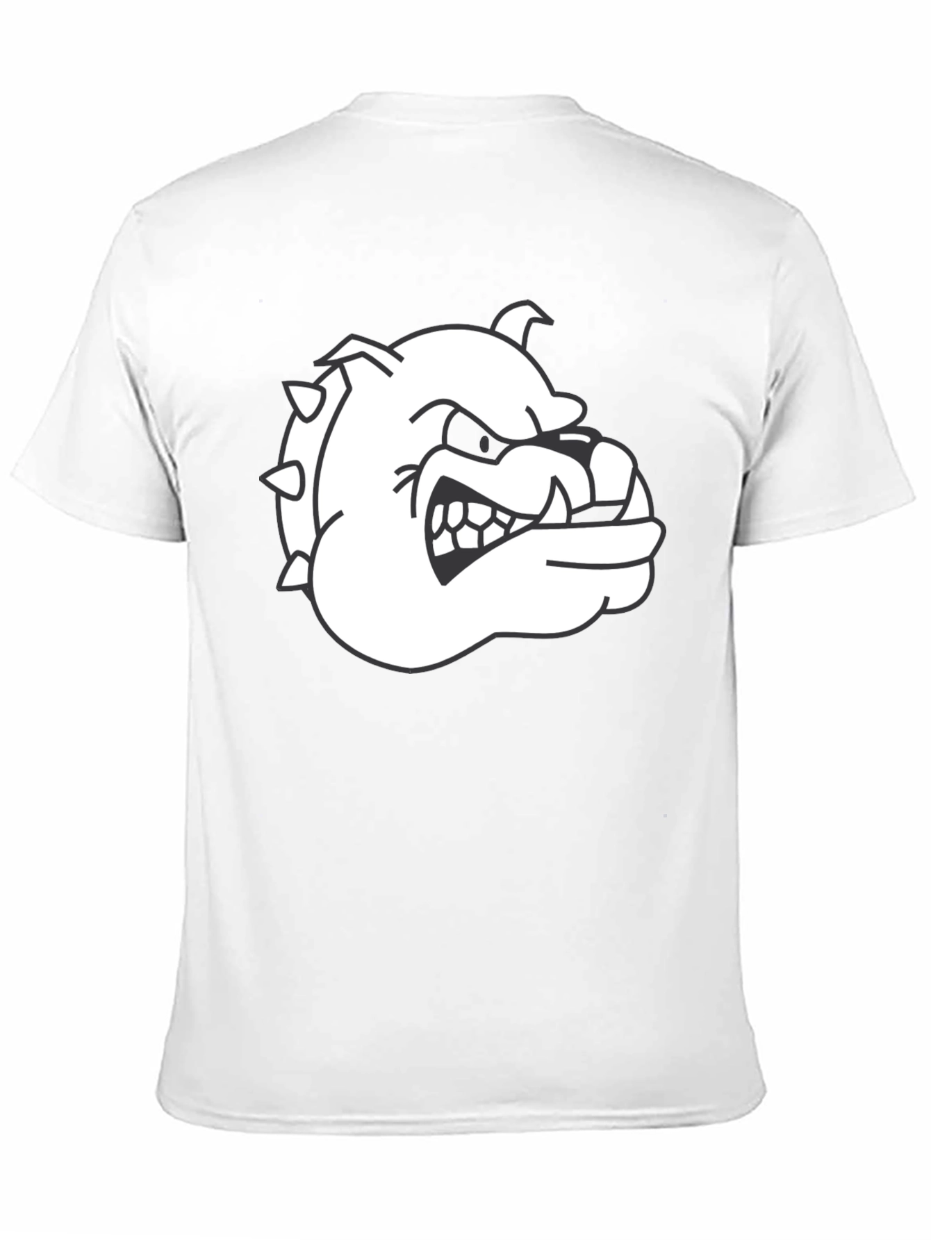 Graphic Bulldog Black T-Shirt