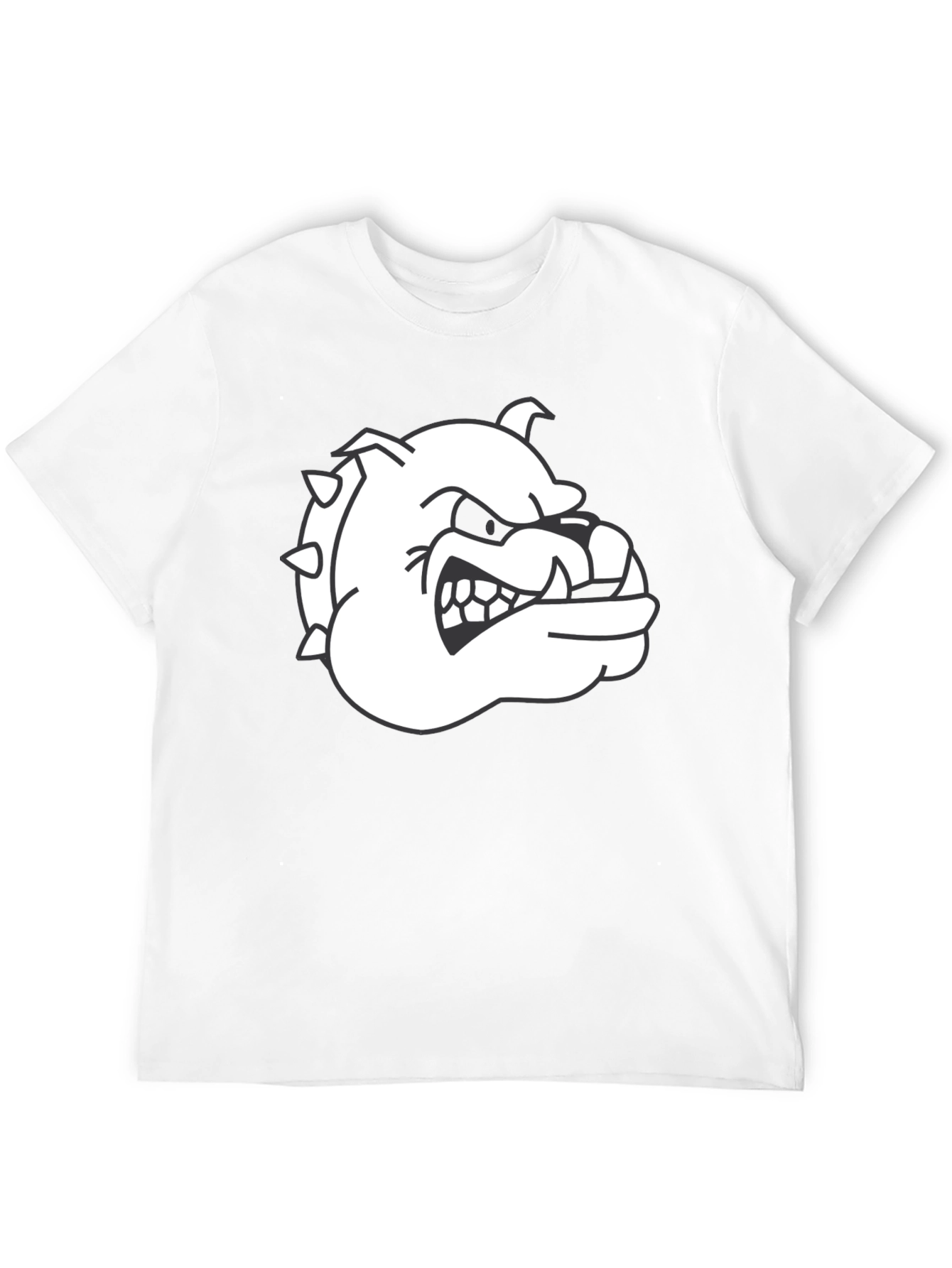 Graphic Bulldog Black T-Shirt