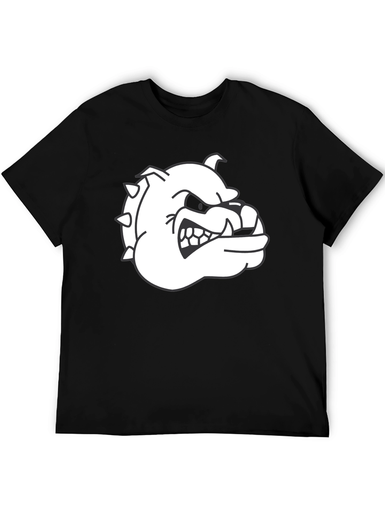 Graphic Bulldog Black T-Shirt
