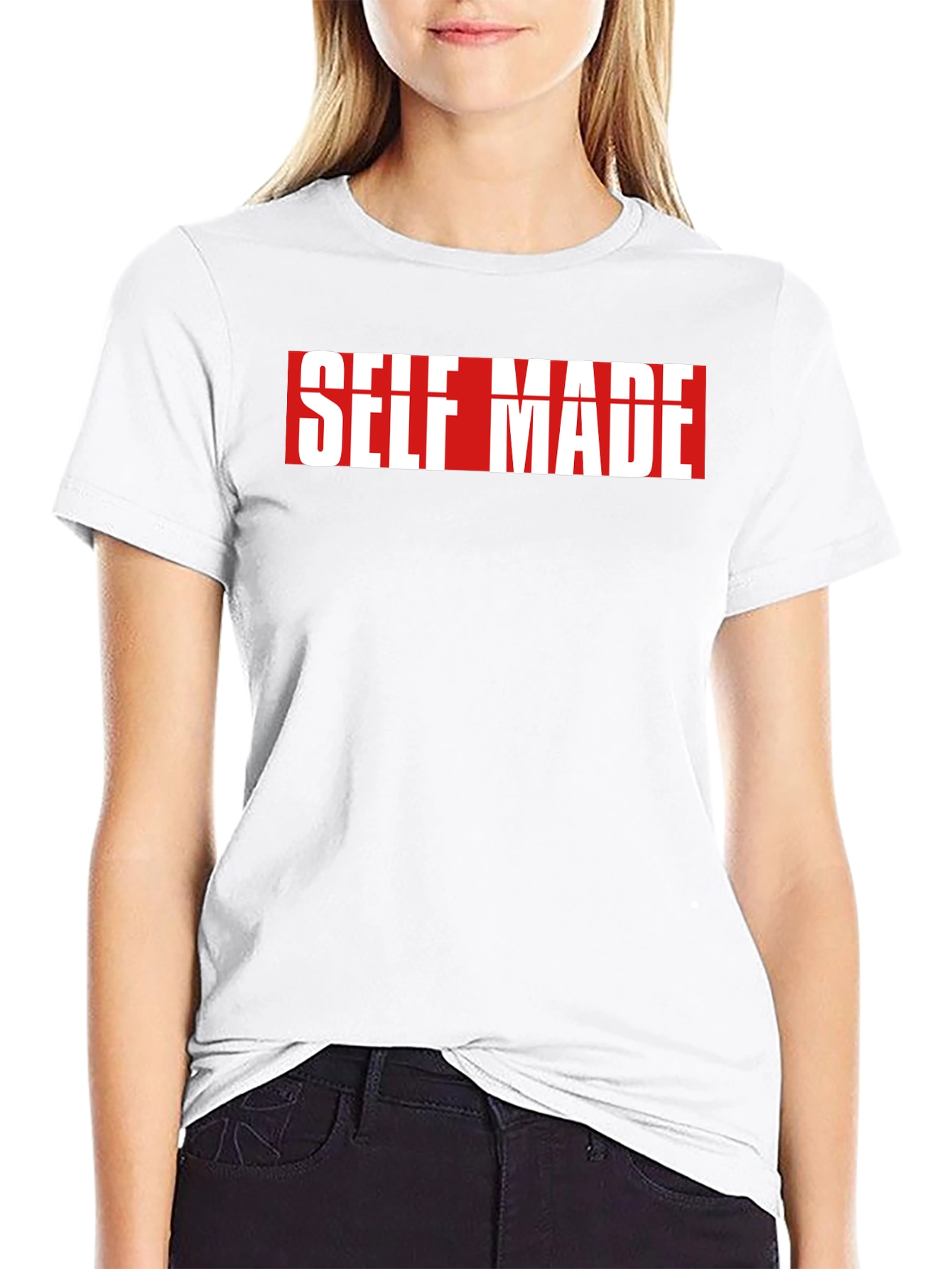 Self Made Graphic Tee - Mens Black T-Shirt