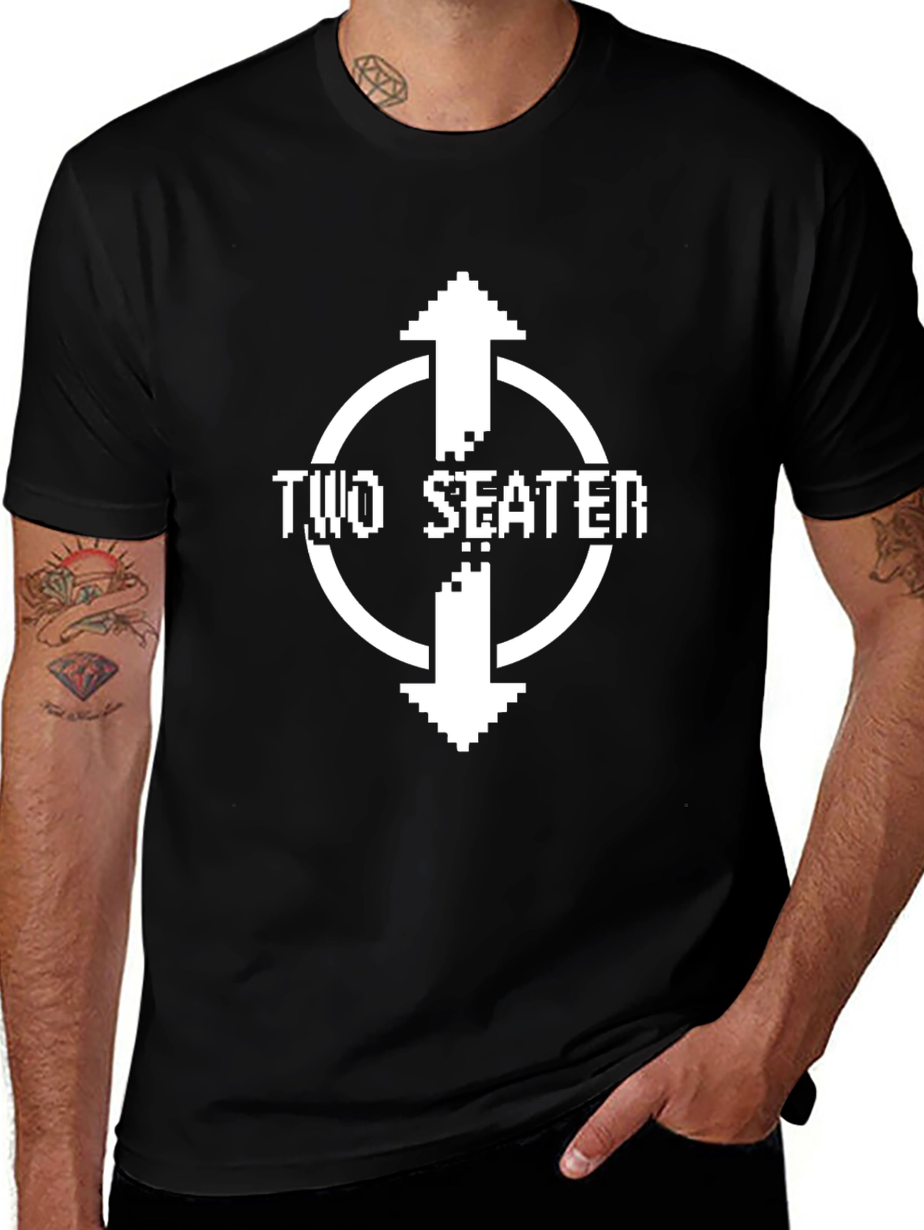 Two Seater Arrow Graphic T-Shirt