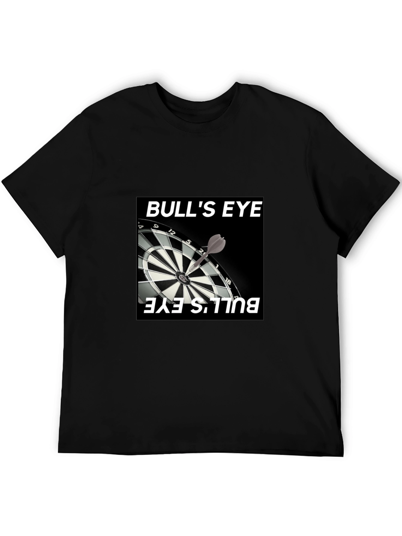 Bulls Eye Dartboard T-Shirt - Perfect Hit!