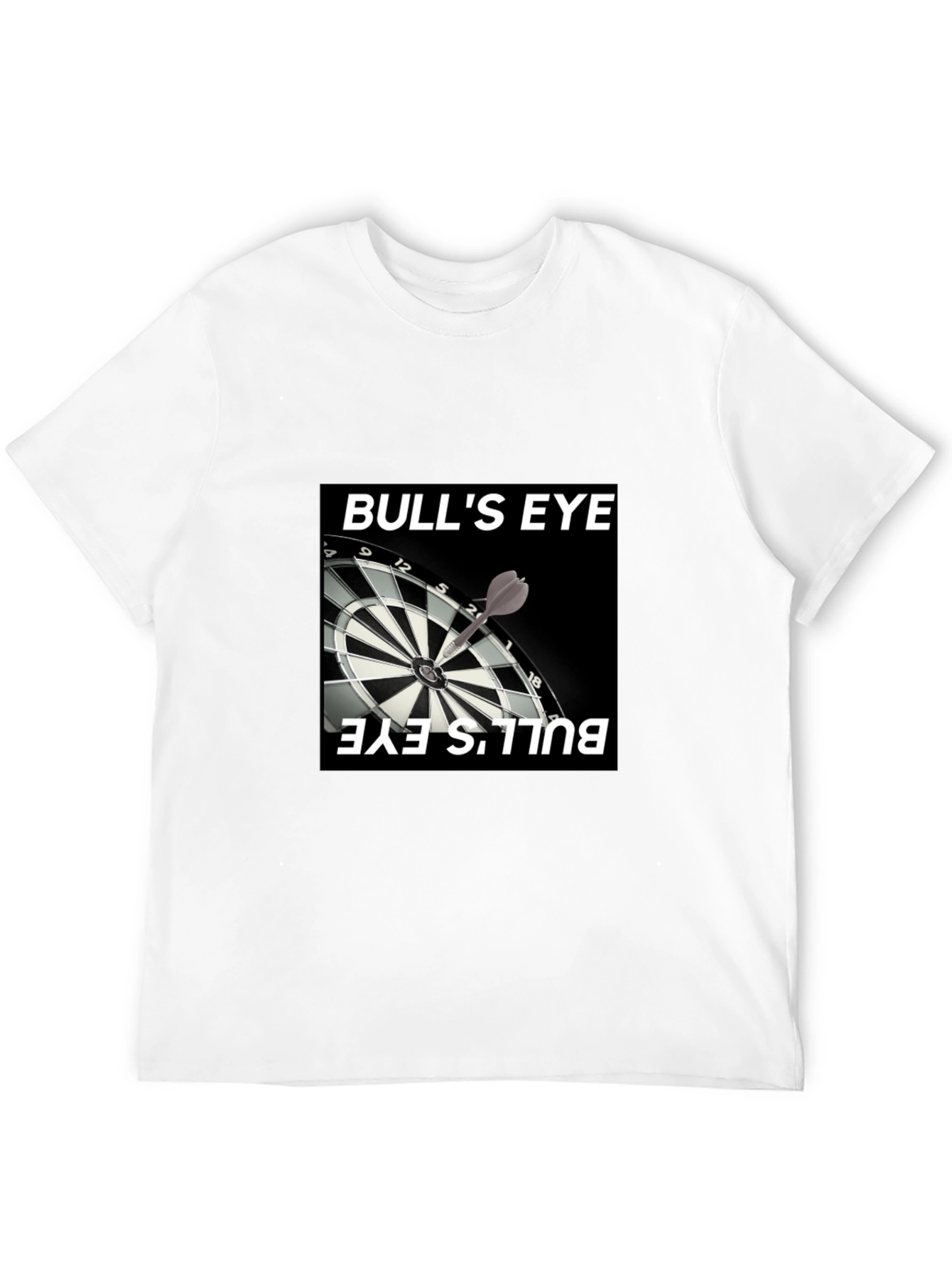 Bulls Eye Dartboard T-Shirt - Perfect Hit!
