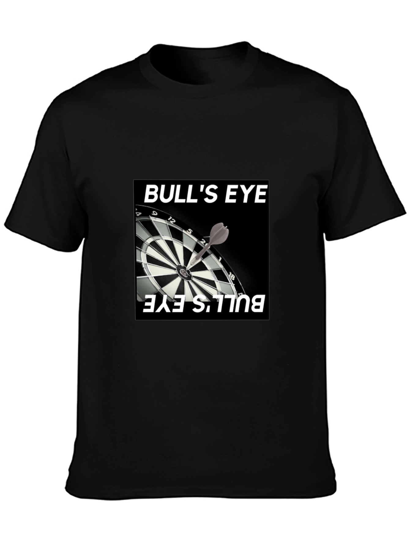 Bulls Eye Dartboard T-Shirt - Perfect Hit!