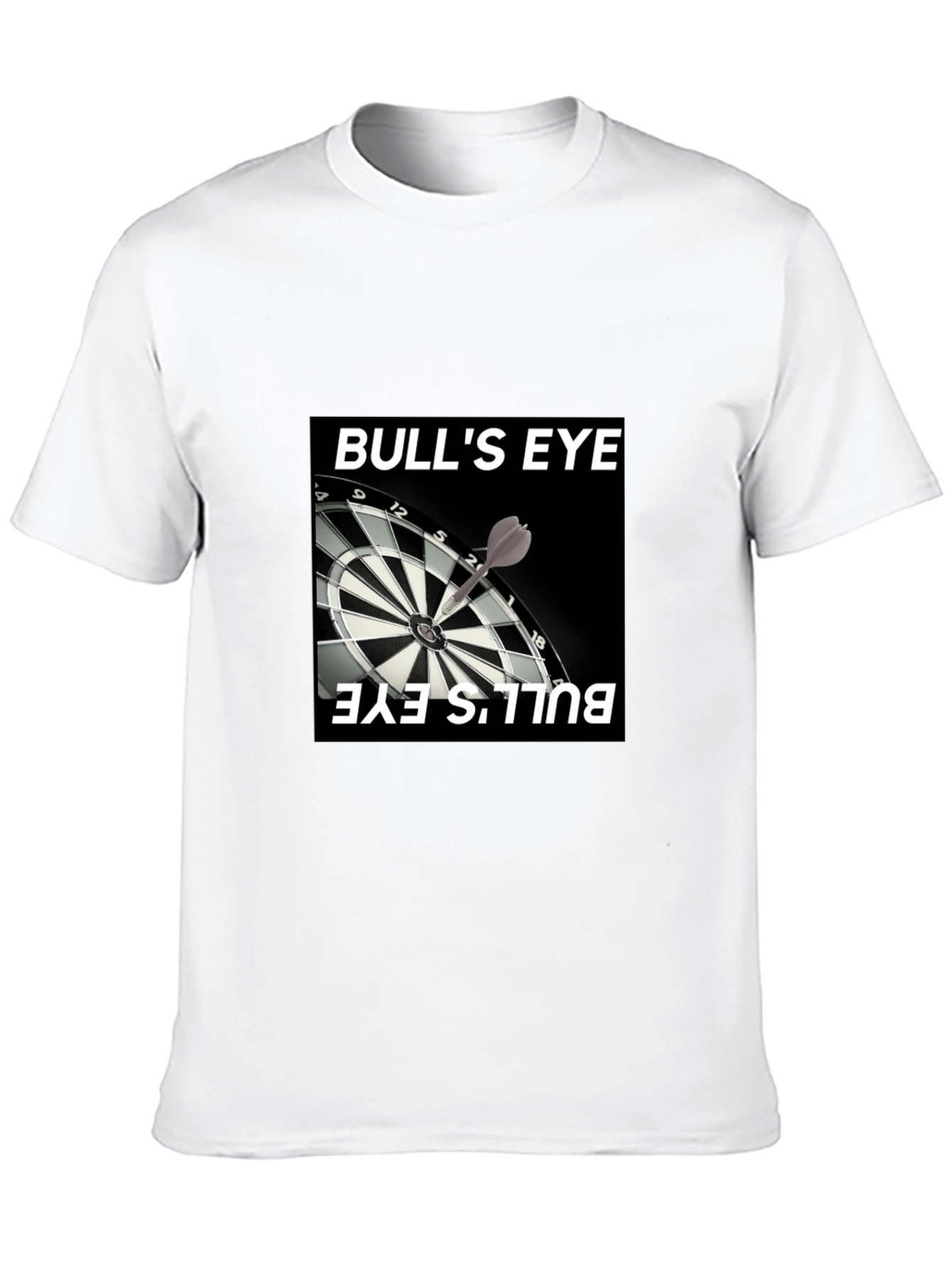 Bulls Eye Dartboard T-Shirt - Perfect Hit!