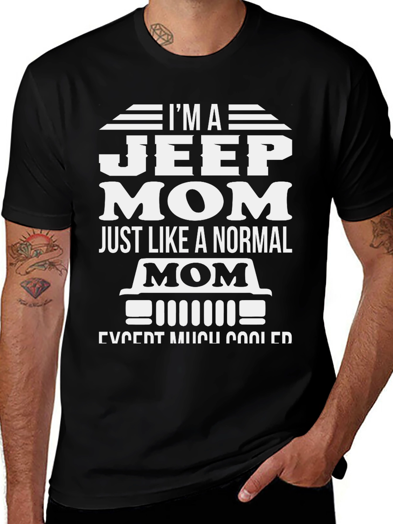 Jeep Mom Graphic Tee - Cool Mothers Day Gift