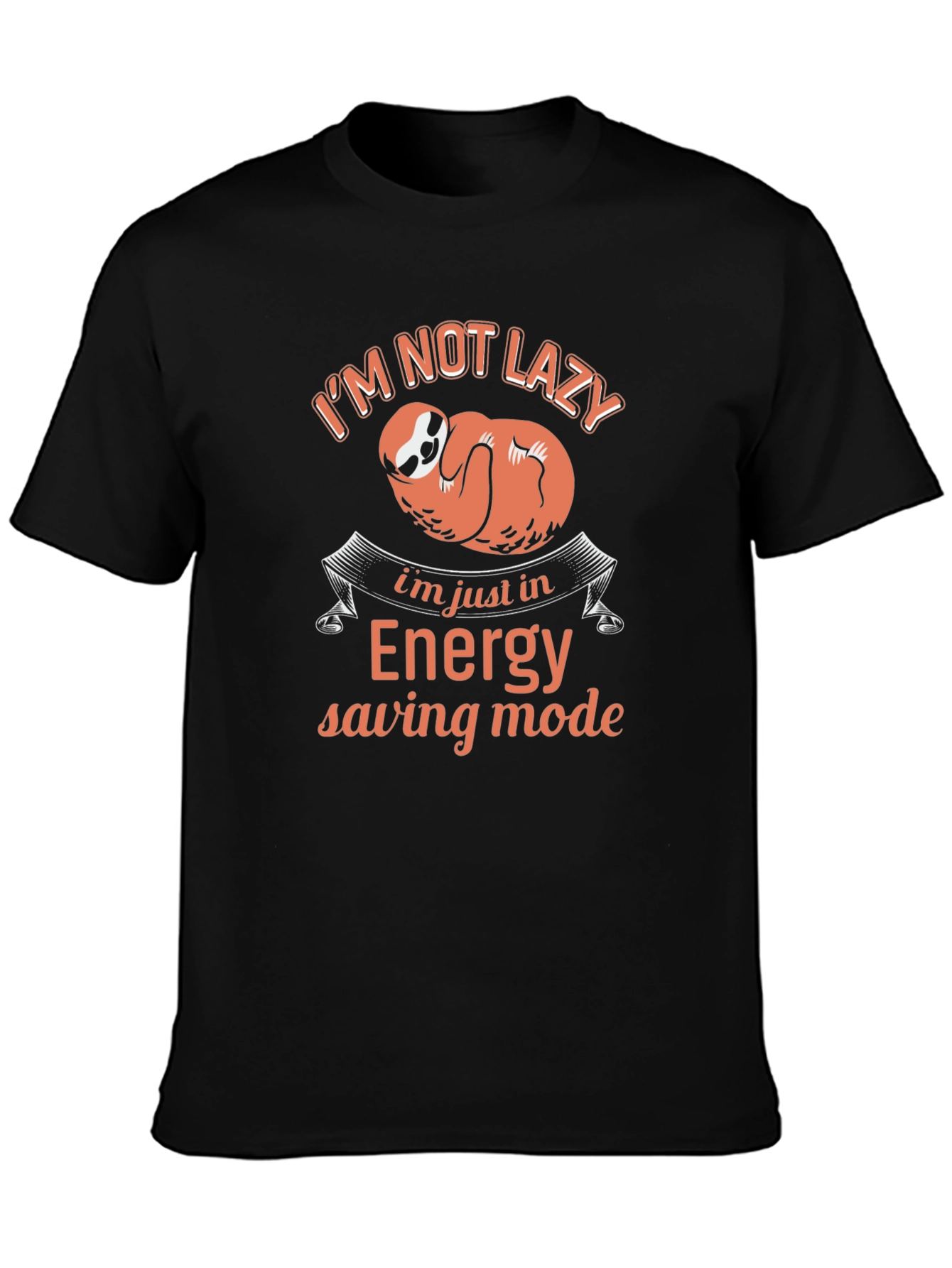 Energy Saving Mode Sloth T-Shirt