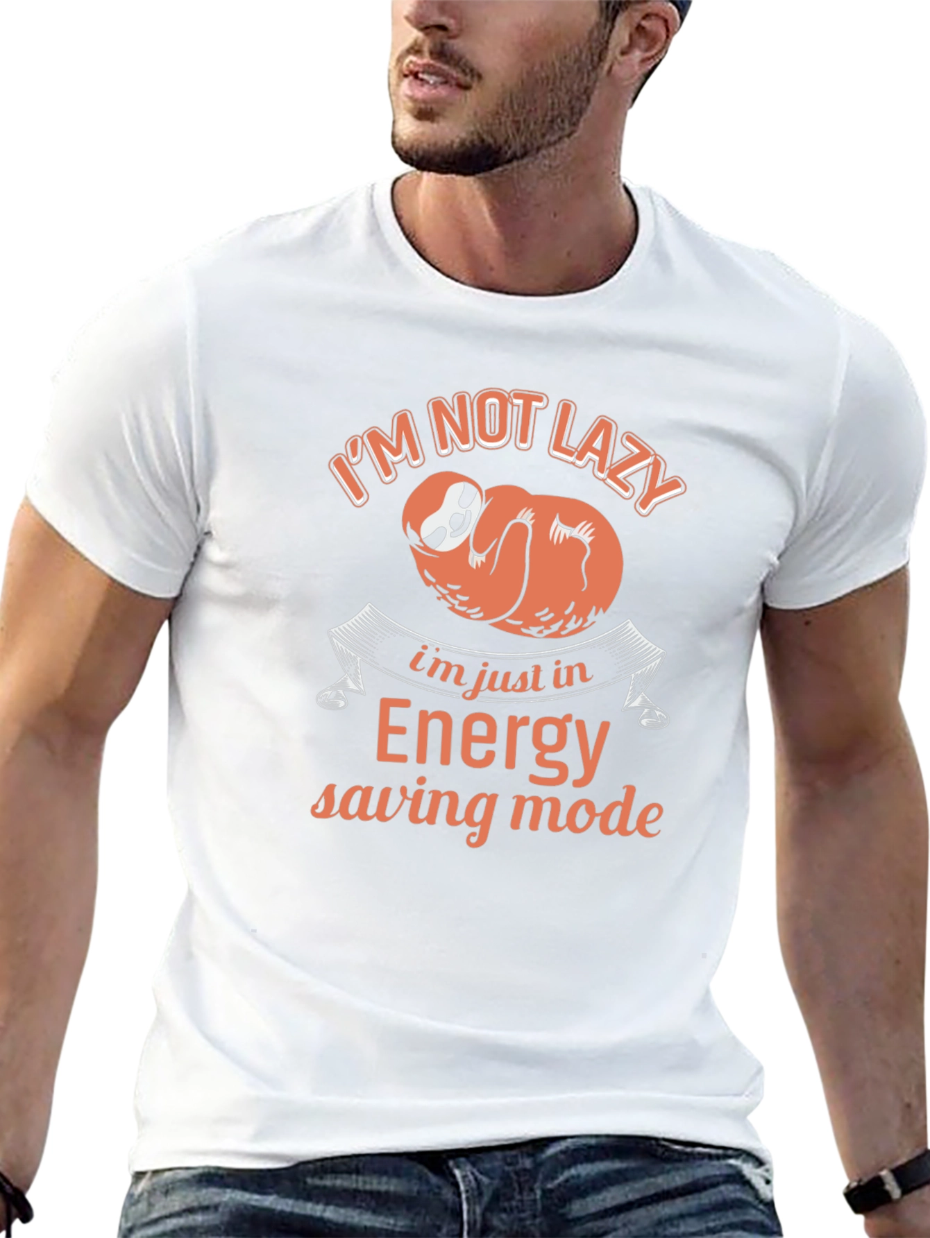 Energy Saving Mode Sloth T-Shirt