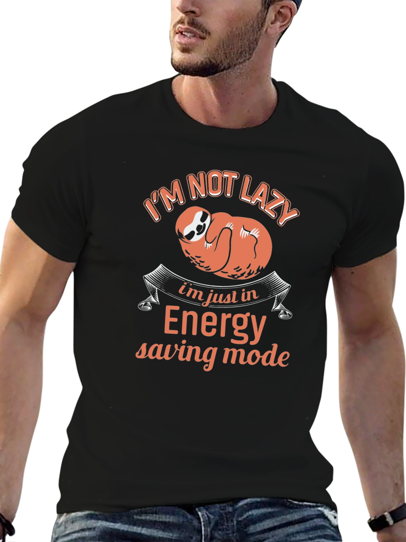 Energy Saving Mode Sloth T-Shirt