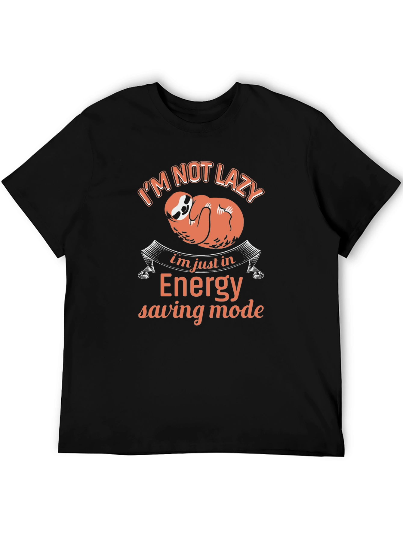 Energy Saving Mode Sloth T-Shirt