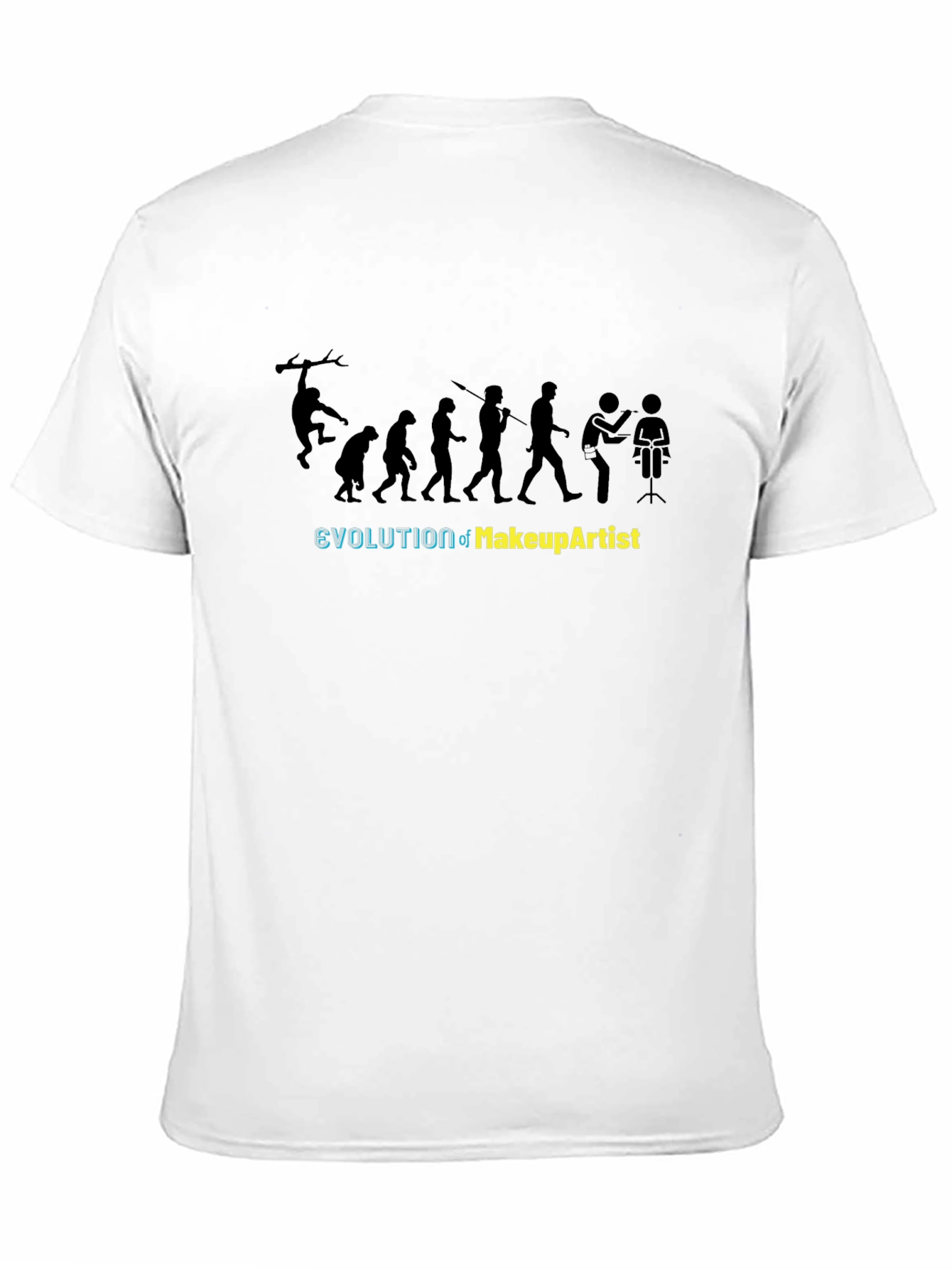 Makeup Artist Evolution T-Shirt - Funny Cosmetology Tee