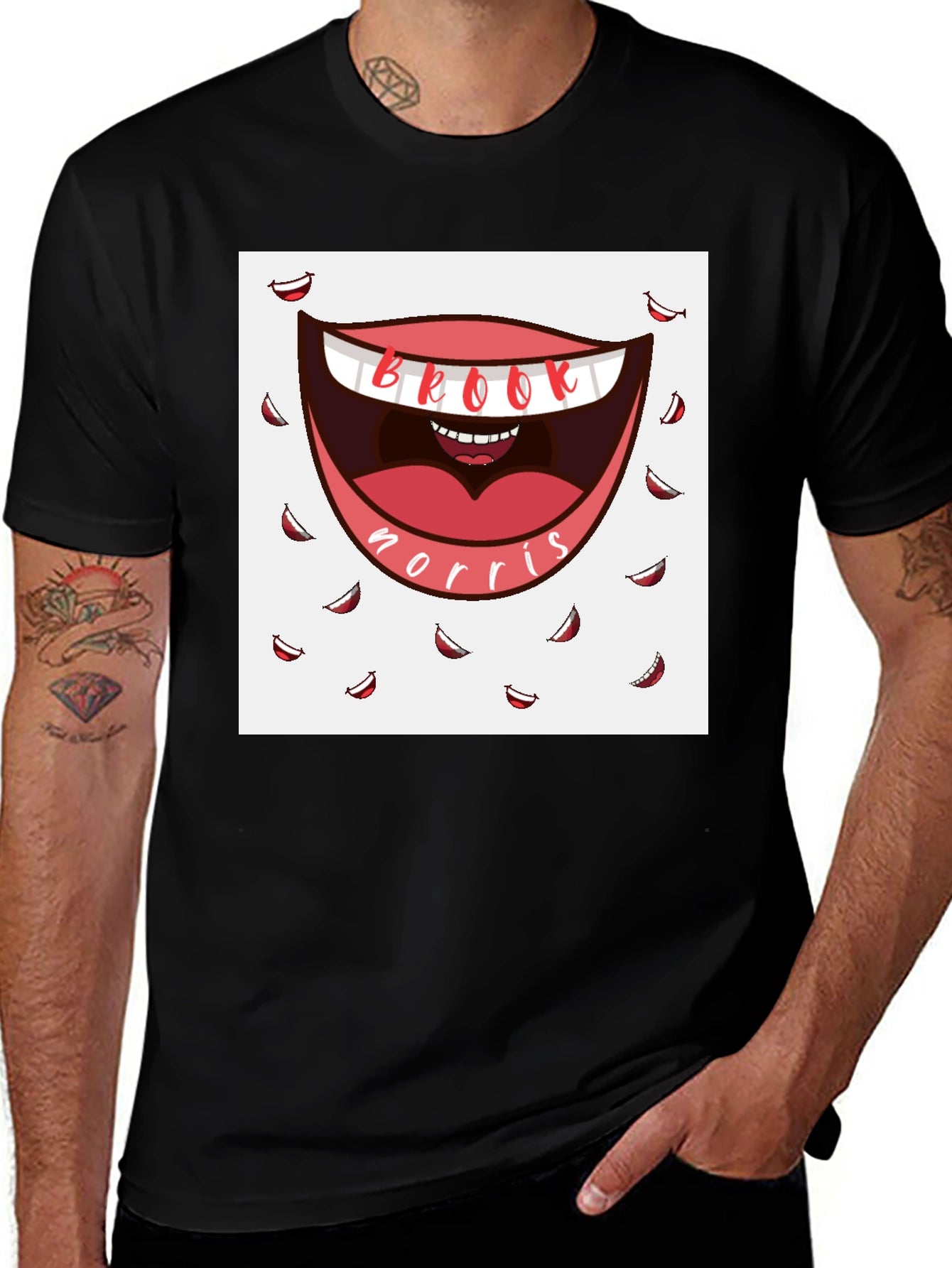 Brook Norris Graphic Tee - Unisex Black T-Shirt