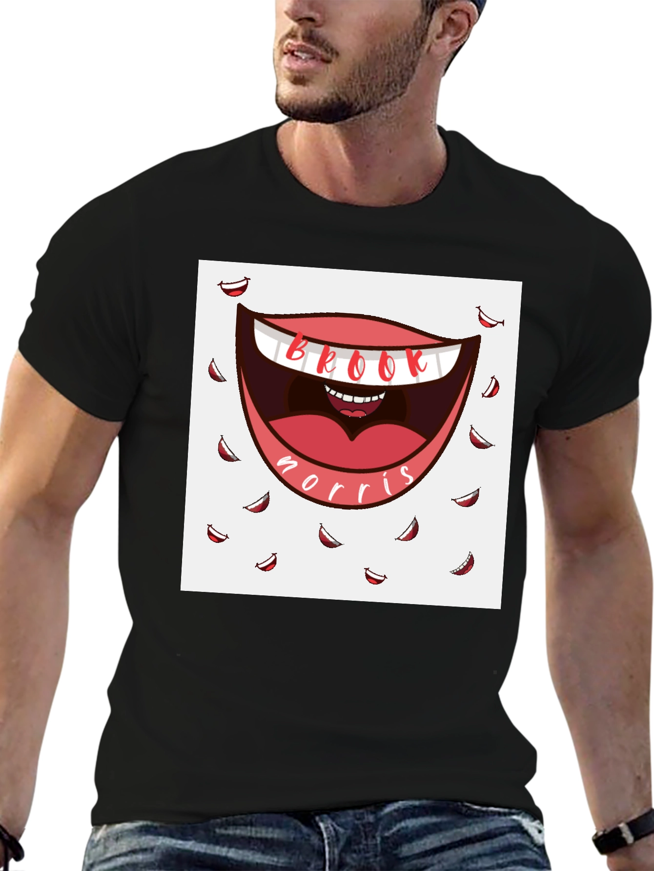 Brook Norris Graphic Tee - Unisex Black T-Shirt