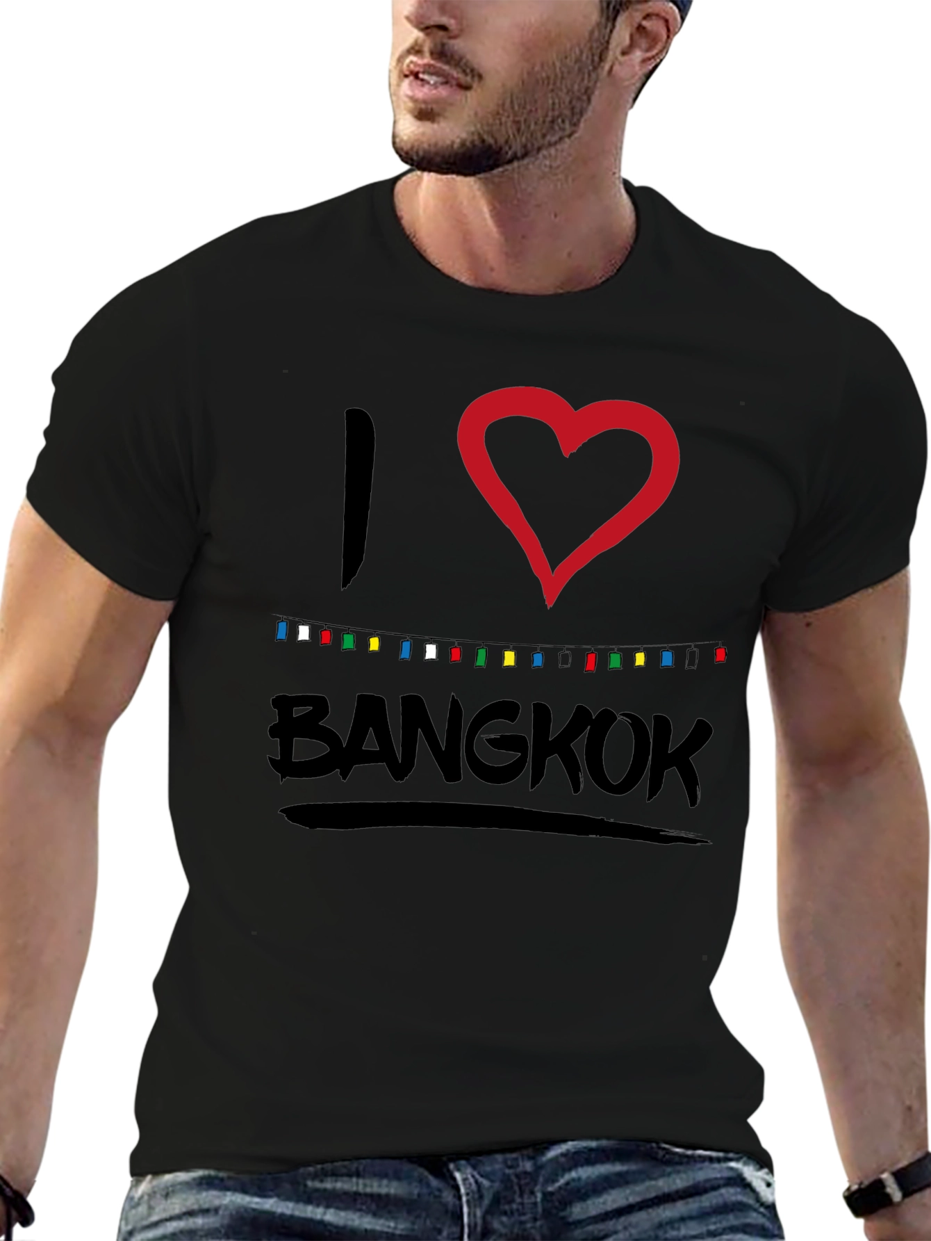 I Love Bangkok T-Shirt - Stylish Souvenir Tee