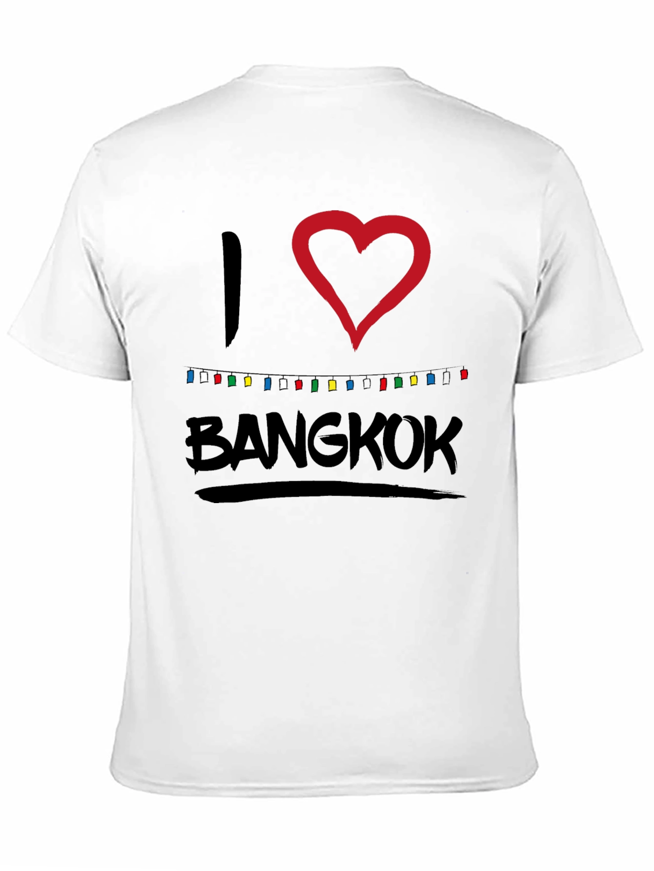 I Love Bangkok T-Shirt - Stylish Souvenir Tee