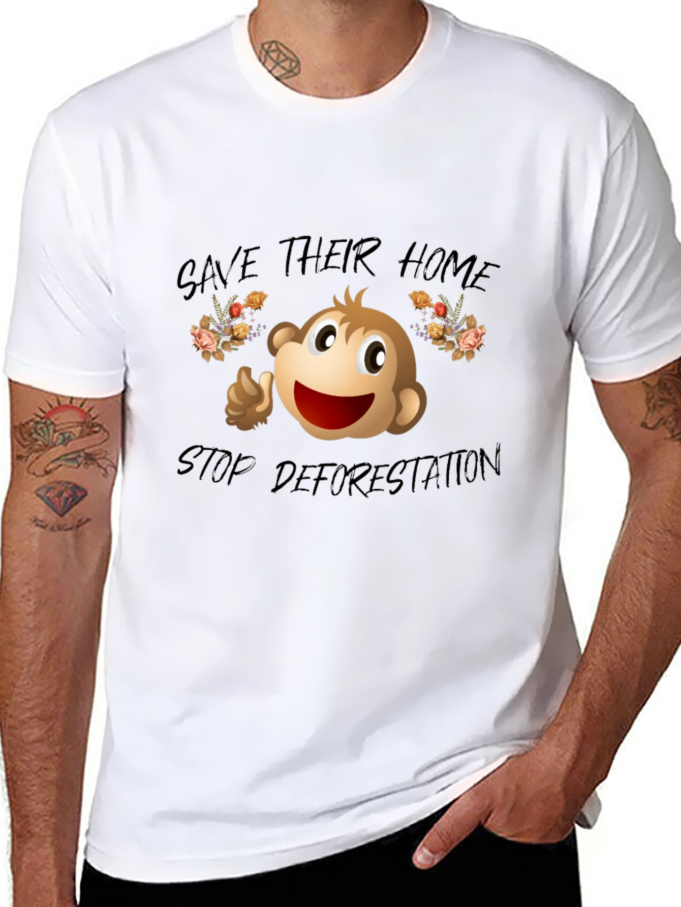 Save Their Home T-Shirt: Stop Deforestation