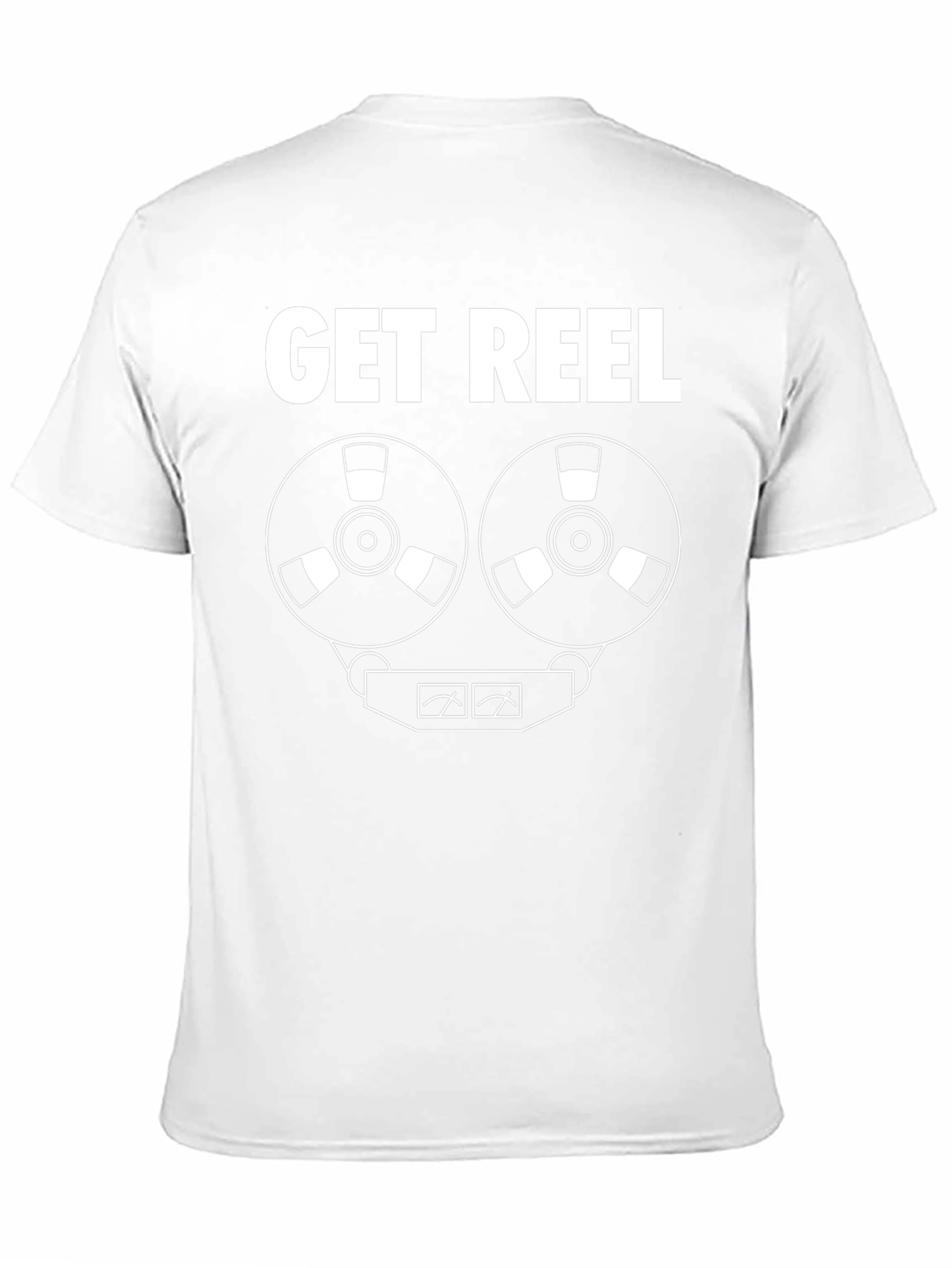 Get Reel T-Shirt - Retro Audio Enthusiast Tee